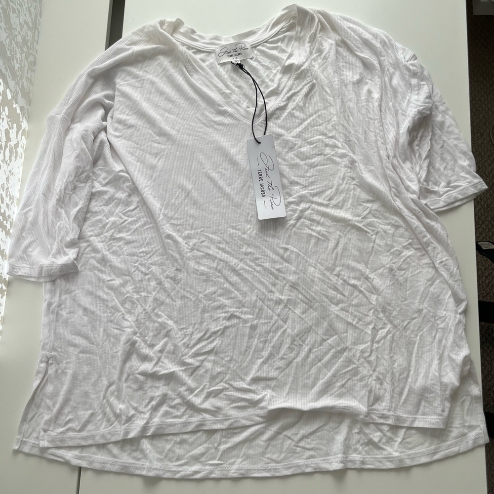New and unworn Feel The Piece/Terre Jacobs shirt with tags.